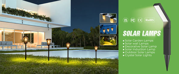 গুণ সৌর বাগান ল্যাম্প কারখানা