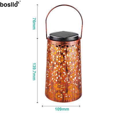 ভালো দাম OEM আলংকারিক আউটডোর সৌর আলো 1.2V 1600MAH সৌর বাঁকা লোহা ল্যাম্প অনলাইন