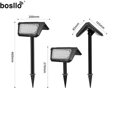 ভালো দাম উষ্ণ / সাদা আলো সহ সৌর বহিরঙ্গন LED ল্যাম্প 6-8 ঘন্টা চার্জিং সময় অনলাইন