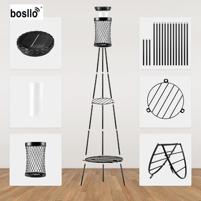 ভালো দাম Color Temperature Options Waterproof Solar Powered Flower Stand Lights with 1200mAh Battery Capacity and USB Rechargeable অনলাইন