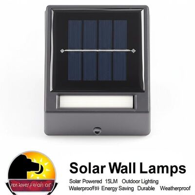 ভালো দাম Toggle Switch ON OFF Solar Wall Lamps Solar Powered 15LM Outdoor Lighting Waterproof Energy Saving Durable Weatherproof অনলাইন